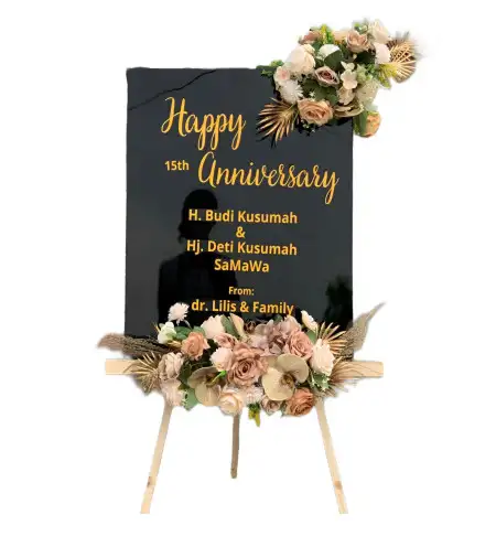 Papan Bunga Akrilik Mangga Besar